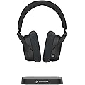 Sennheiser RS 255 Casque TV - Ensemble Casque et émetteur Bluetooth - Casque sans Fil à Faible Latence avec Son Surround virtuel, clarté de la Parole et Technologie Auracast - Batterie 50 h