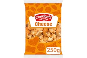 Crawford's Savouries Cheese Baked Snacks 250g