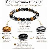 Unicuslife &Uuml;&ccedil;l&uuml; Koruma Bilekliği Doğal Taş AA | Doğal Taş
