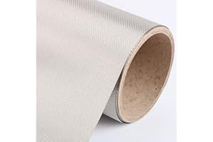 KSQP Faraday Stoff EMF Schutzkleidung Faraday Taschen, EMF Abschirmgewebe Gewebe Blocks RF-Signale, Anti-Strahlung Abschirmung Stoff für Smart Meter RF Blocking mit Leitfähigem Tuch,silver-1m