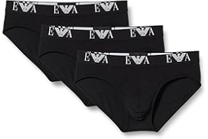 Emporio Armani Core Logoband 3-Pack Brief Briefs Uomo (Pacco da 1)