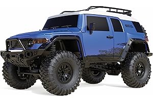 Amewi 22591 Dirt Climbing SUV CV Crawler 4WD 1:10 RTR niebieski, w zestawie pilot zdalnego sterowania, akumulator, ładowarka