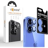 Fixmaster iphone 16-16 Plus Uyumlu Kamera Lens Koruyucu, Mavi, Orijinal Rengiyle Kusursuz Uyum, Darbe Emici, 9H Temperli Cam,