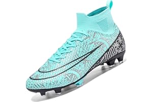 Donbest Fußballschuhe Herren Kunstrasen Fussballschuhe Kinder Jungen Stollen Spikes Cleats Outdoor Sport Football Schuhe Professionelle Trainingsschuhe Fg/Ag