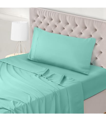 Set Lenzuola Singolo DEMONA In Cotone 100%, Tinta Unita, Ipoallergenico, Con Federa, Offerta, Bianco