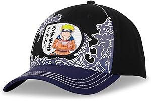 FREEGUN Casquette Enfant Naruto, Casquette Baseball Naruto Uzumaki, Originale Anime Manga