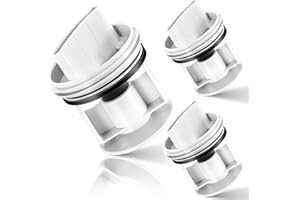 Honoson 3 Stück Waschmaschine Ersatzteile Flusensieb 00647920 Passend für Waschmaschine Ablaufpumpe Abfluss Kompatibel mit Bosch Siemens iq700 Constructa 605010 (Weiß)