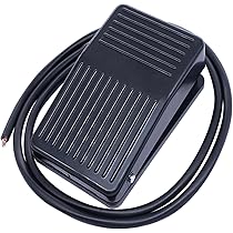 Interruttore A Pedale Industriale 250V 10A - Pedale Elettrico Momentaneo Con Cavo 2 Metri - Antiscivolo - Foto 11