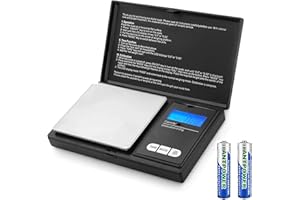 River Phoenix Digital Scales, Kitchen Scales Digital, Pocket Scales, 0.01g x 500g, Food Scale LCD Display, Jewellery Scales Weighing Scales Kitchen BATTERIES INCLUDED