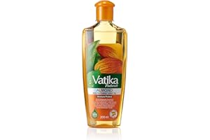 VATIKA NATURALS Dabur Vatika Almond Hair Oil 200 ml.