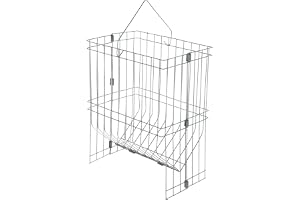 Kerbl Hobbyfarming Foderställ För Smådjur, Foderställ, 26X19X34Cm, Galvaniserad Metall, Djur Utfodring, Fjäderfä, Kaniner, Fö