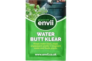 envii Water Butt Klear – Pulizia Organica per cisterne dell'Acqua e Conteniore Acqua Piovana, Pulisce l'Acqua e Nutre Le Piante Trattamento (20 Pastiglie)