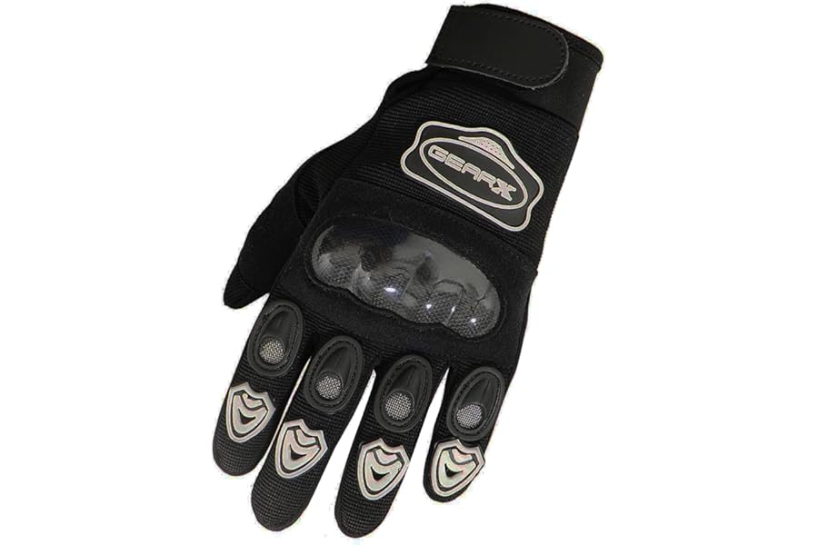 GEARX Kids MX Enduro Motocross Motorcycle Gloves Offroad Protective Shell Paintball ATV Quad Quad Cycling Skating
