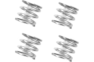 GUNGY Druckfeder Edelstahl Feder Druckfedern 15mm Drahtdurchmesser 1,7mm Außendurchmesser 16mm Länge 15mm Maximale Federkraft 4,5kg 4 Stück