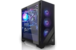 ‎SYSTEMTREFF SYSTEMTREFF High-End Gaming PC Intel Core i9-13900K 24x5.8GHz | Nvidia GeForce RTX 4070 12GB DX12 | 1TB M.2 NVMe | 32GB DDR5 RAM