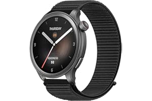 OUTPUTBT Nylonowy pasek do zegarka 22 mm do Amazfit Bip 6/Bip 5/Bip 5 Unity/Amazfit Balance/GTR 4/GTR4 Pro/GTR 3/GTR3 Pro/GTR 2/GTR 47 mm / Cheetah/Cheetah Pro, zapasowy pasek dla mężczyzn i kobiet