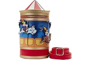 Loungefly Brave Little Tailor Mickey & Minnie Crossbody Bag