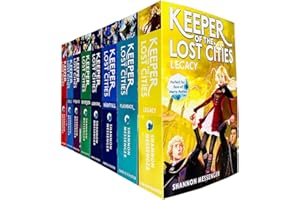 Keeper of the Lost Cities Series Volume 1 - 8 Collection Books Set by Shannon Messenger (Keeper of the Lost Cities, Exile, Everblaze, Neverseen, Lodestar, Nightfall, Flashback & Legacy)