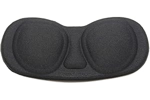 KUNMEI VR Cache Objectif Protection Pour Oculus Quest,Oculus Quest 2, Accessoires Pour Cache Objectif Protection Anti-Rayures Légère Pour VR - Noir