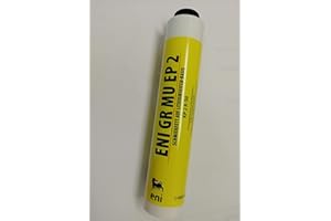 Agip GR MU EP2 Langzeitfett - Fettkartusche 400g mit Schraubgewinde für LubeShuttle Fettpressen - Korrosion verhindern - 400 Gramm - Industrielles Fett - Maschinenfett