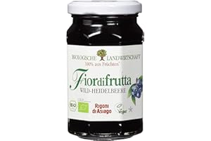 Rigoni di Asiago Fiordifrutta - Fruchtaufstrich - Wild-Heidelbeer Bio, 250 g