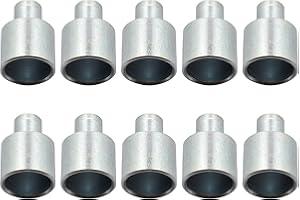 Easyboost 10 Brake Cable End Stoppers, Ø7x10mm, for Mountain Bikes, Electric Hybrid Bikes and BMX Bikes