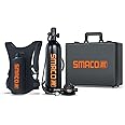 SMACO Mini Scuba Tank 2L Capacity Diving Oxygen Tank Support 25-30 Minutes Underwater Breathing Small Scuba Tank Kit with Portable Box S700 Scuba Cylinder for Underwater Entertainment/Diving Work