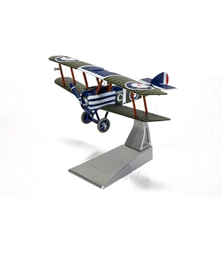 Corgi – Albatros D.V Biplan 1/72 – Modèle Moulé Sous Pression – Avec Présentoir – Collectionneur Adulte Dès 14 Ans