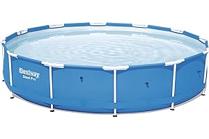 Bestway Steel Pro Swimming Pool, 6473 Liters, Blue, 3.66 m x 76 cm