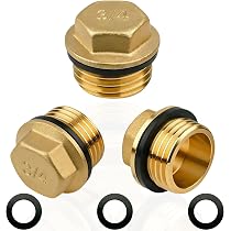 2x Messing Blindstopfen G3/4“ – Robuste Endkappe Für Gartenwasserleitung & Co.