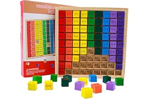 BGNXHYB Planche de multiplication, tableau de multiplication, 1 x 1, jeu de tables de multiplication, table de multiplication pour enfants, pour l'apprentissage des mathématiques