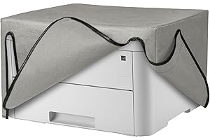 ‎KWMOBILE kwmobile Cover kompatibel mit Brother HL-L3210CW / HL-L3230CDW LED - Tasche Hülle Drucker - Staubschutzhülle Schutzhaube Schutzhülle - Hellgrau