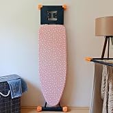 ASEV HOME &Uuml;t&uuml; Masası Kılıfı Ke&ccedil;eli İpli Stoperli B&uuml;y&uuml;k Boy 55x140 cm PİNK STAR