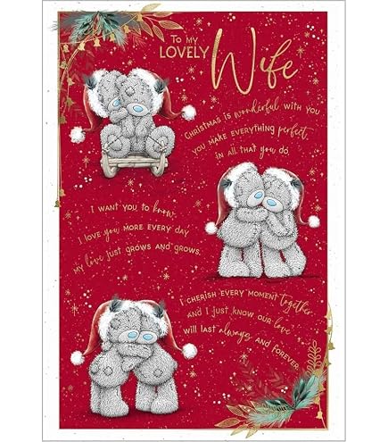 Me To You Tatty Teddy Hochzeitskarte 3D – Mit Beweglichem Bild, Für Jubiläum & Romantik