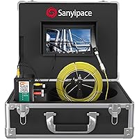 Wifi Endoskopkamera 20m, Profi Drahtloses Inspektionskamera mit Recorder DVR, Rohrkamera mit licht für Inspektion von…