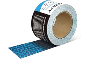 GZKTY Rotolo di carta vetrata adesiva, carta abrasiva autoadesiva per la lavorazione del legno, del metallo, blocchi di levigatura, DIY | 70 mm x 7,8 m | Grana 120# | La lucidatura riduce l'intasamento