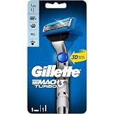 Gillette Mach3 Turbo Tıraş Makinesi + Tıraş Bı&ccedil;ağı (1 Adet)