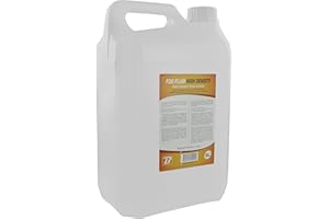 BoomToneDJ Nebelfluid, Flüssigkeit für Nebelmaschinen, Transparent, hohe Dichte L 5 L durchsichtig