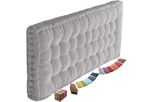 uyeoco Coussin de Siège de Banc Jardin 200/180/160/150/120/110cm,Coussin de Banc 8-10 d'épaisseur, Coussin de Banc l'intérieur, l'extérieur et Le Patio Assise Coussin(3@,50x160cm)