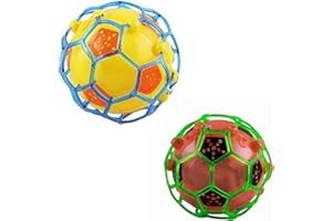 PNJB Jumping Joggle Bopper Light Up Bouncing Vibrating Gleams Gift Toy, Bouncy Ball for Training and Eye-catching Glowing Effect, Fast Rotation, Gorgeous Light, Dynamic Music