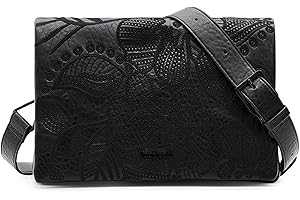 Desigual Bag_Alpha, Bolsa Alfa Dortmund Flap 7002, Color Naranja para Mujer, Talla única