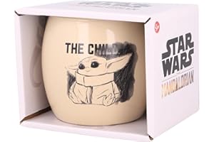 STOR TAZA CERAMICA GLOBE 380 ML EN CAJA REGALO THE CHILD MANDALORIAN