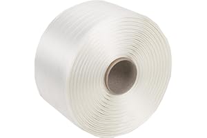 Kortpack | 1 Rolle 16mm Polyester Umreifungsband | 850mtr | Zugfestigkeit: 450KG | Kerndurchmesser: 76mm. (031.0201)