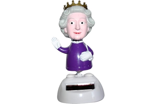 Puckator FF30 Figurine Fleur Solaire The Dancing Queen 6,5 x 6 x 10 cm, Violet/Gris/Rose