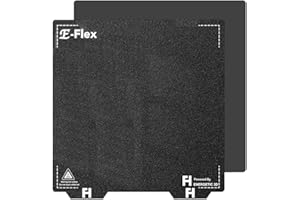 HzdaDeve Upgrade 220 x 220 mm Piastra letto PEI Pro su entrambi i lati strutturata per Anets A8/A6, Duplicator6, Wanhao i3, Monoprices Maker, MK2/MK2A stampante 3D Build Surface Platform Mat