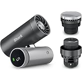 Shark ChillPill, 3-in-1 High Speed Fan, Charcoal | Ultrafine Mist System and InstaChill, Includes 3 Cooling Accessories, Trav