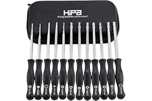 Savior Juego de 12 herramientas de tuning de carburador/destornillador para motor de 2 tiempos/Pac Man/D/punta doble D para motosierras Poulan Hus-qvarna STHIL ECHO