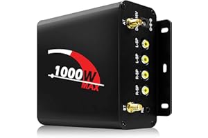 Aileap 1000W Potente amplificatore stereo multimediale Bluetooth a 4 canali con radio FM SD AUX USB, amplificatore sostitutivo del sistema audio per moto serie M1000 per Harley ATV UTV RZR Polaris