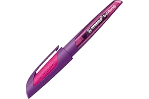 STABILO EASYbuddy Twilight Sky - Stylo plume ergonnomique - plume M pour tous - Rose / Violet