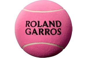 Wilson Balle de Tennis Jumbo Roland Garros, 9 Pouces, Rose, WRT1419PD